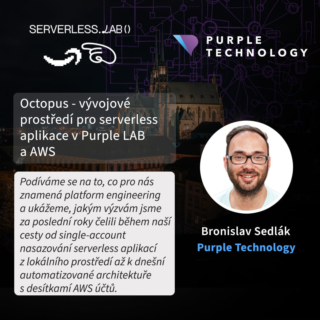 Serverless meetup #7 bude v Purple!